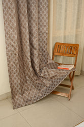 Saukins Elegance III Brown Curtain