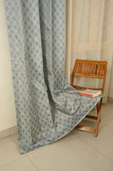 Saukins Elegance III Green Curtain