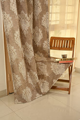Saukins Taj II Dark Brown Curtain