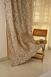 Saukins Taj III Dark Brown Curtain