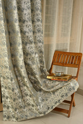 Saukins Elegance IV Grey Curtain