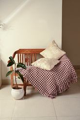 Saukins Elegance II Cream Cushion Cover