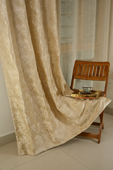 Saukins Elegance IV Cream Curtain