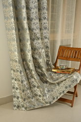 Saukins Elegance IV Grey Curtain