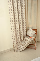 Saukins Elegance I Brown Curtain