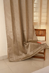 Saukins Geometry I Grey Curtain