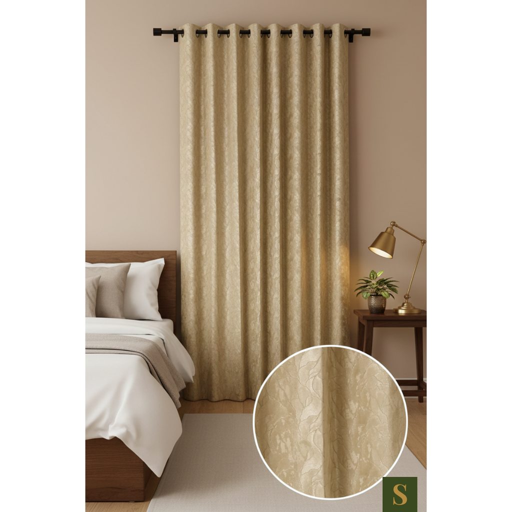 Saukins Elegance IV Cream Curtain