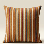 Brown Lines Pattern Designer Cushion Cover pack of 2