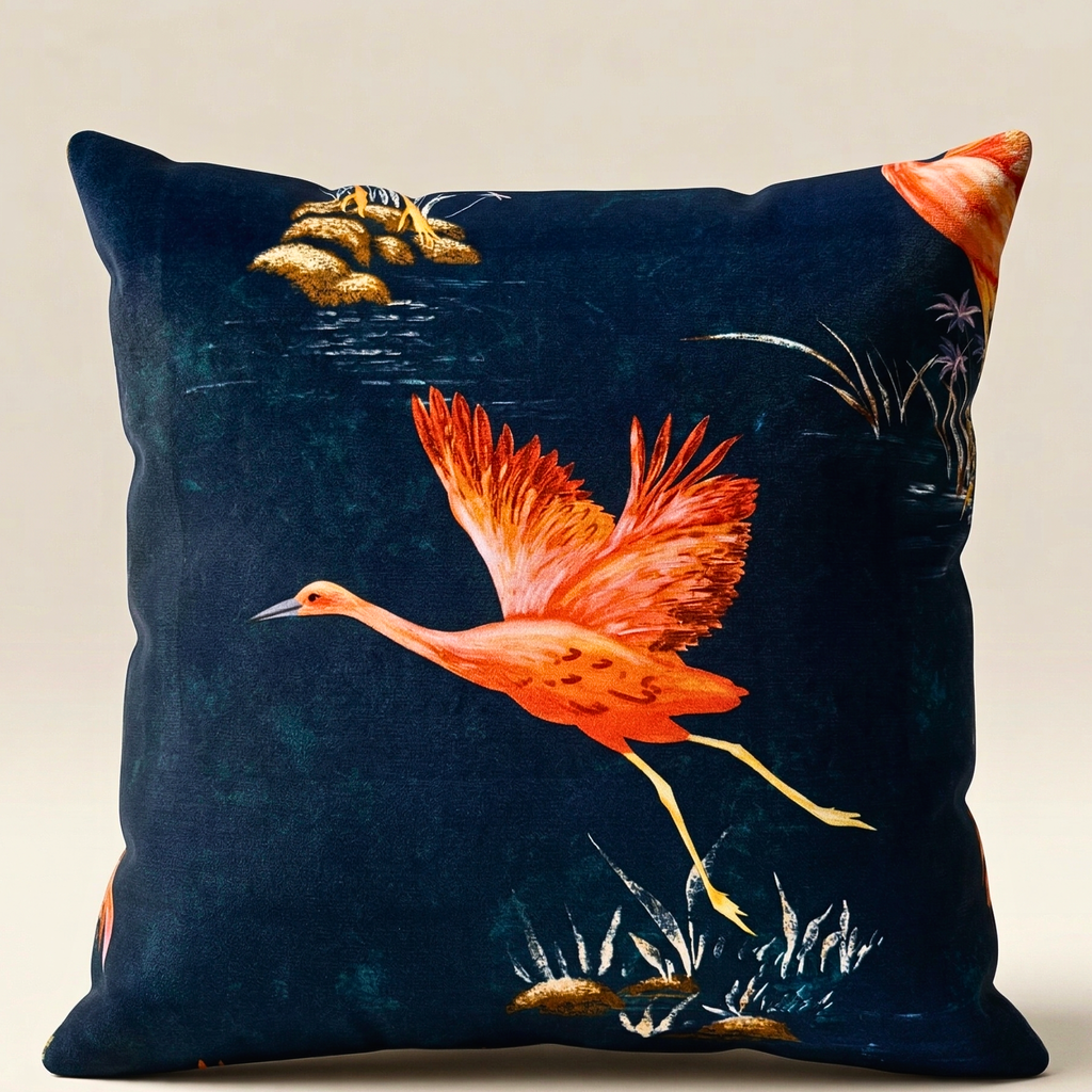Flamingo Designer Cushion Cover pack of 2
