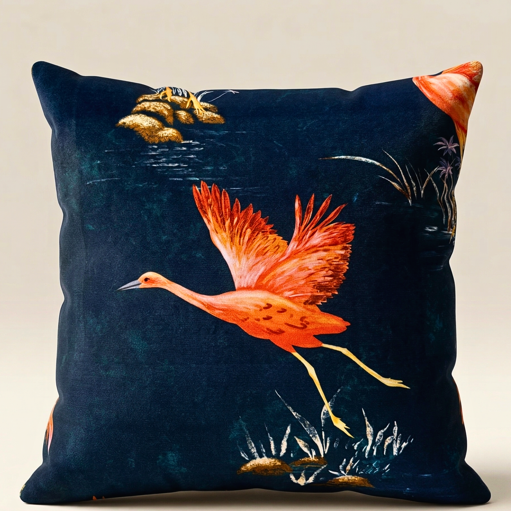 Flamingo Designer Cushion Cover pack of 2