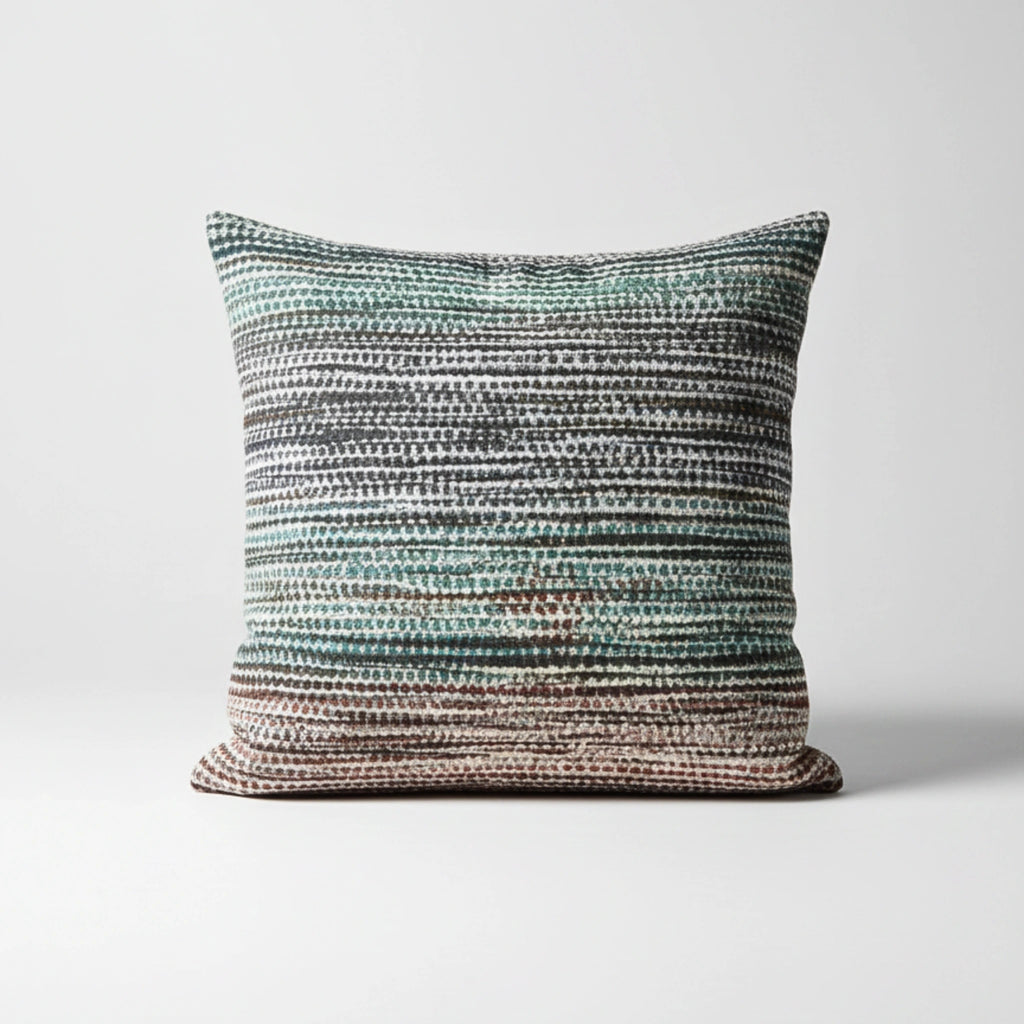 Boulce Boho Multicolor Olive Green Dotted Cushion Cover cushion covers with Plain cushion covers pack of 5