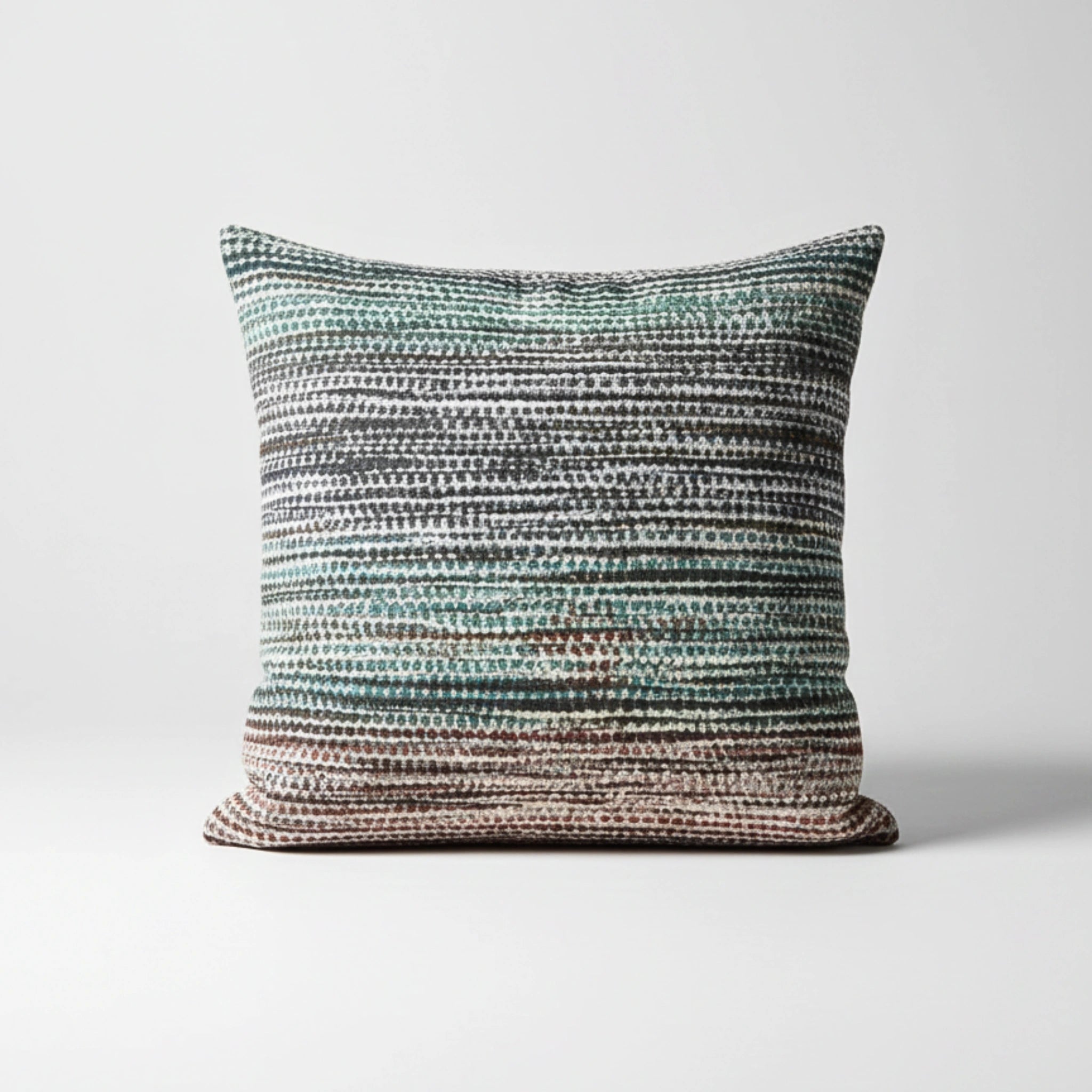 Boulce Boho Multicolor Olive Green Dotted Cushion Covers Pack of 2