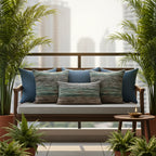 Boulce Boho Multicolor Olive Green Dotted Cushion Cover cushion covers with Plain cushion covers pack of 5