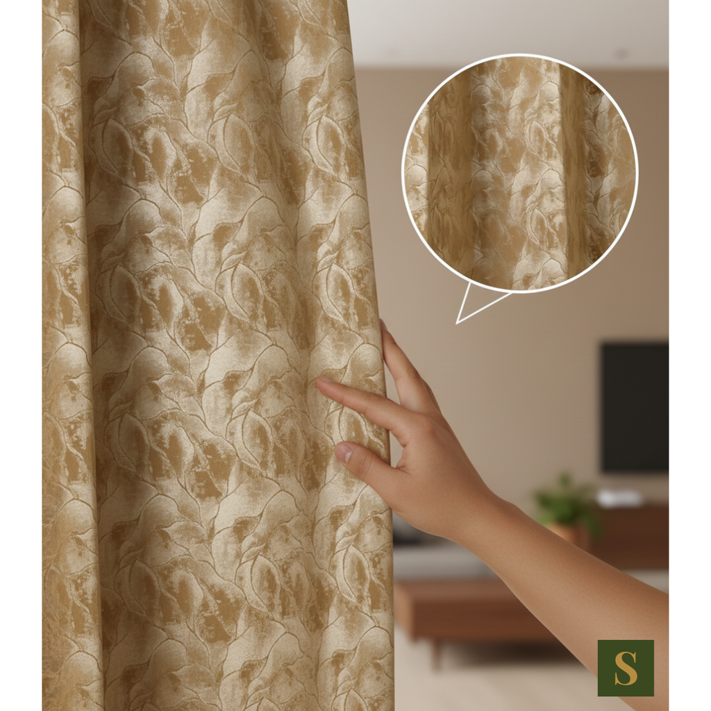 Saukins Elegance IV Golden Curtain