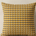 Yellow Checks  Design Cushion Cover pack of 2