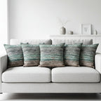 Boulce Boho Multicolor Olive Green Dotted Cushion Covers Pack of 2