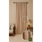 Saukins Geometry IV Pink Curtain