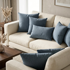 Blue Cushion Cover pack of 2