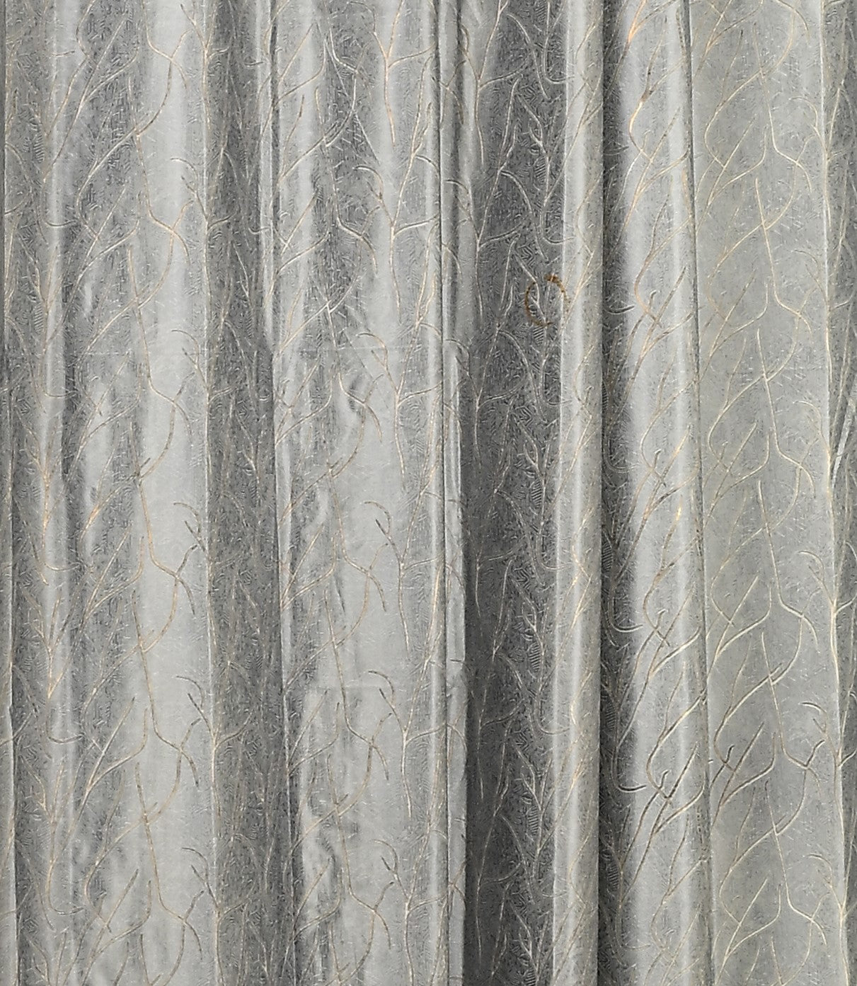 Saukins Natural VIII Grey Curtain