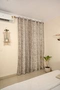 Saukins Natural IV Brown Curtain