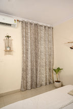 Saukins Natural IV Brown Curtain