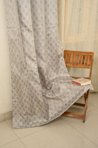 Saukins Elegance III Grey Curtain