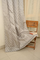 Saukins Elegance III Grey Curtain