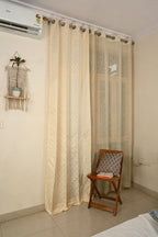 Saukins Elegance III Cream Curtain