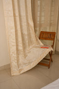 Saukins Natural V Cream Curtain