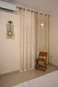Saukins Taj I Cream Curtain