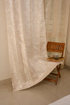 Saukins Taj I Cream Curtain