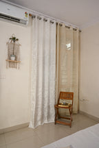 Saukins Taj I White Curtain