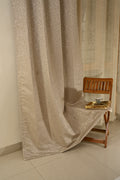 Saukins Natural VI Cream Curtain