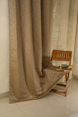 Saukins Natural VI Brown Curtain