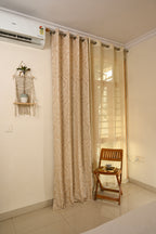 Saukins Taj III Brown Curtain