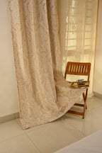 Saukins Taj III Brown Curtain