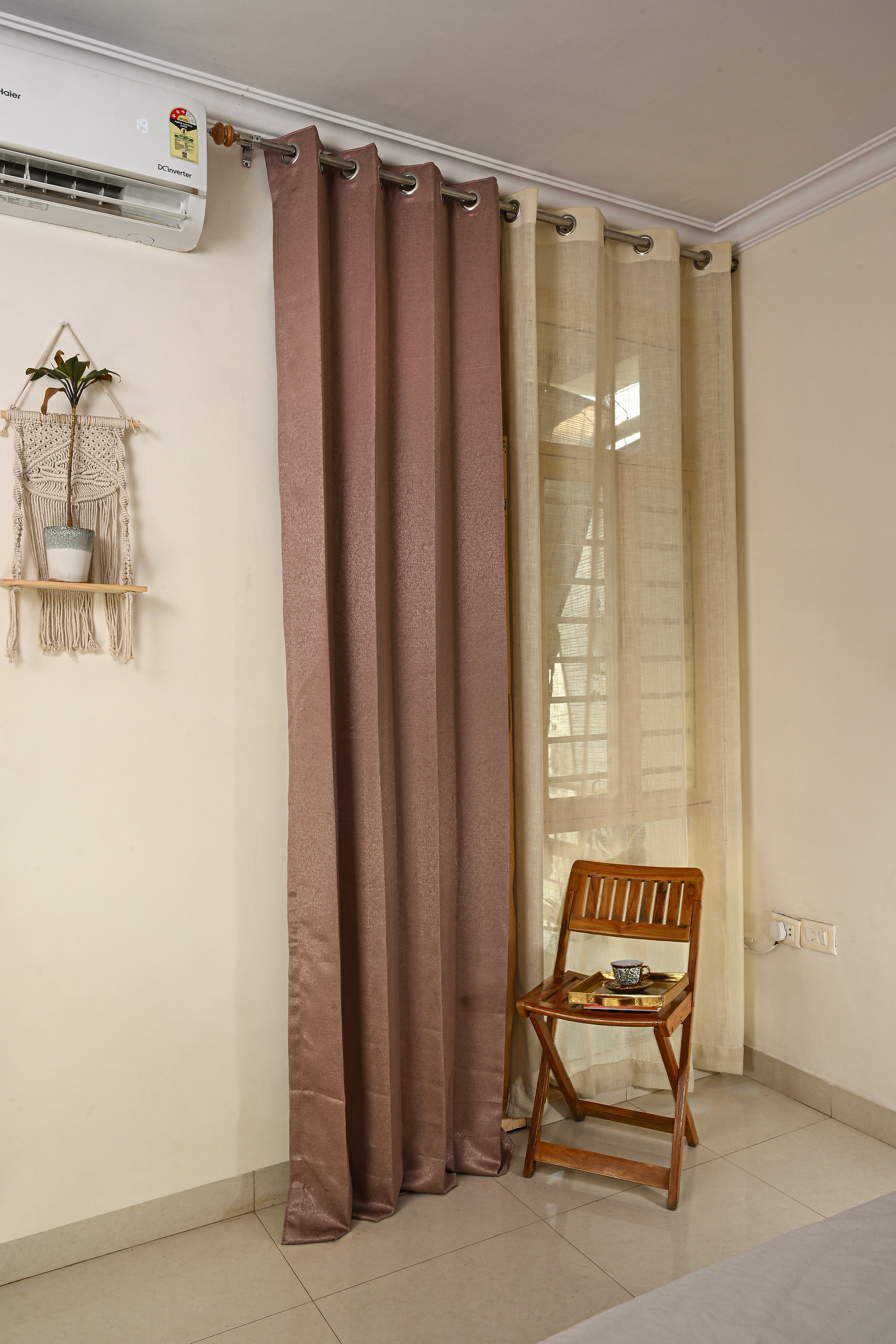 Saukins Plain II Vine Curtain