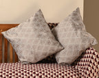 Saukins Elegance I Grey Cushion Cover