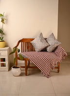 Saukins Geometric I Grey Cushion Cover