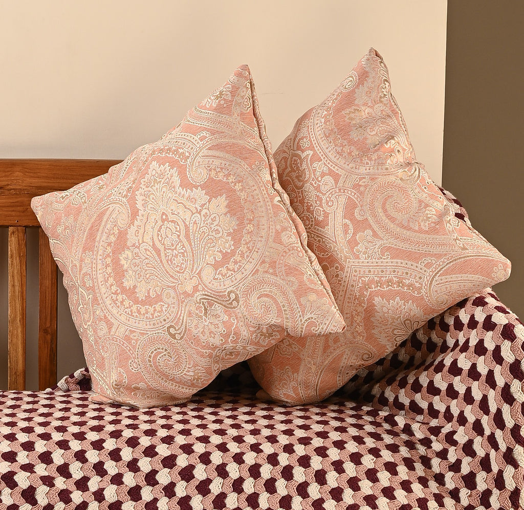 Saukins Taj III Pink Cushion Cover