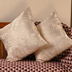 Saukins Taj I cream Cushion Cover