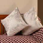 Saukins Taj I White Cushion Cover