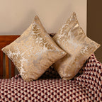 Saukins Taj I Golden Cushion Cover