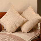 Saukins Geometric III Cream Cushion Cover