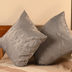 Saukins Geometric III Grey Cushion Cover