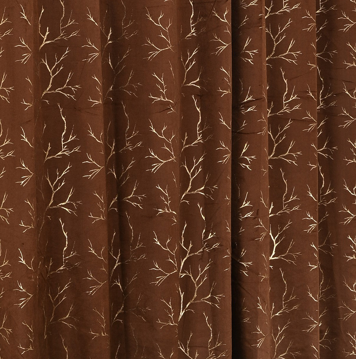 Saukins Natural III Brown Curtain
