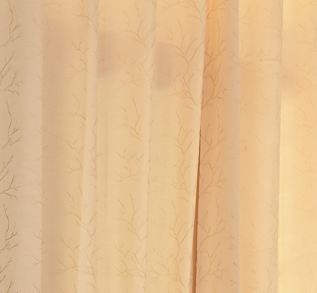 Saukins Natural III Cream Curtain