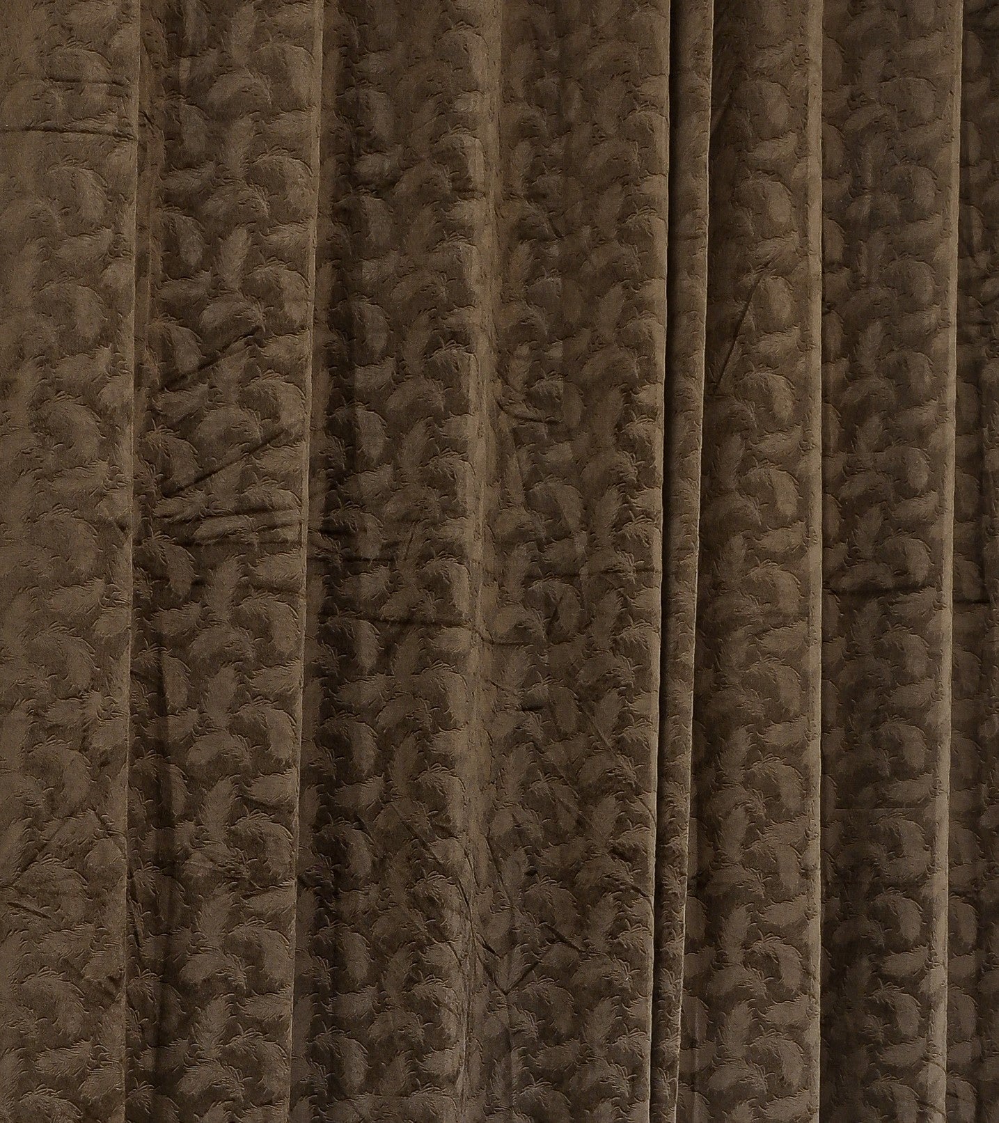 Saukins Elegance II Brown Curtain