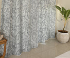 Saukins Natural IV Grey Curtain