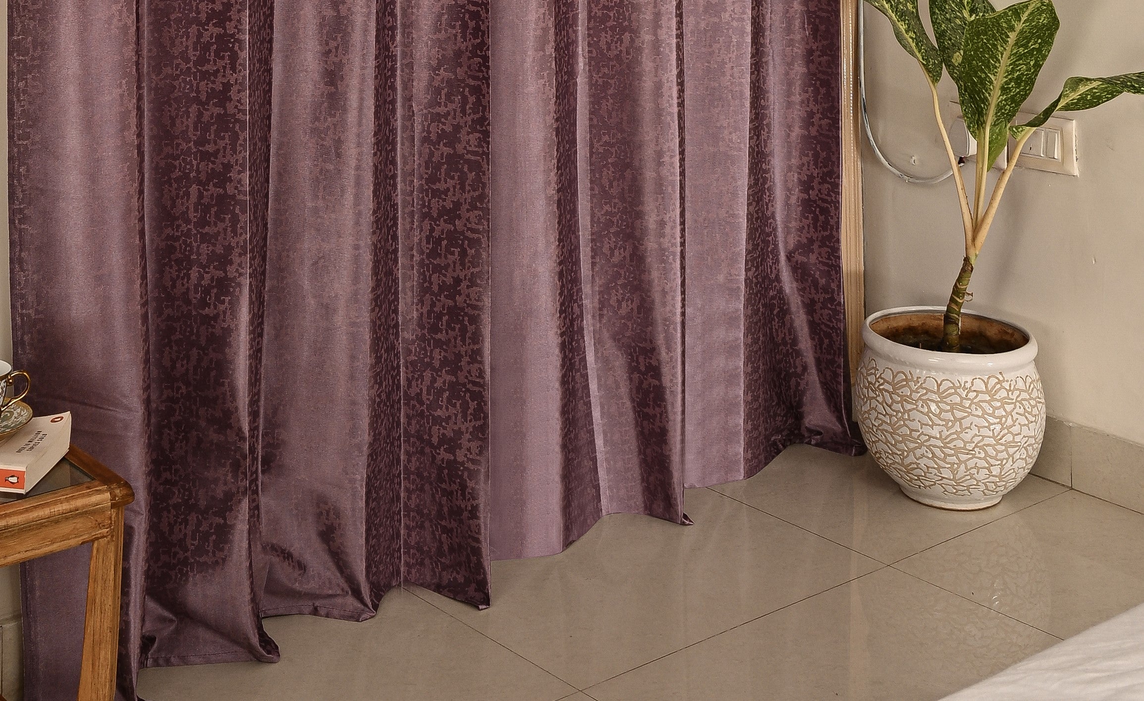Saukins Geometry II Vine Curtain